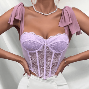 Pink Butterfly Love Bustier  Love Bustier Pink Butterfly